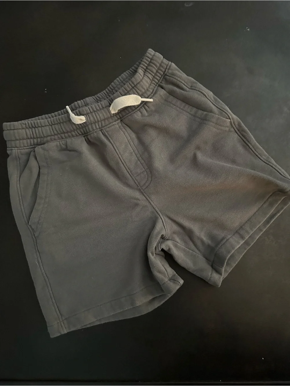 Kids Gap Elastic-Waist Casual Shorts - Gray and Khaki